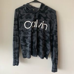 Calvin kelvin camo hoodie